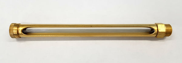 Brass straight oil position indicator type 226 - 150 x 1/8 BSP