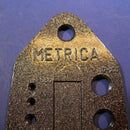 Grease thread measuring plate: metric