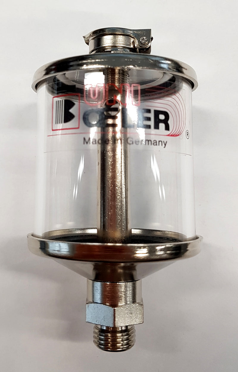 Oliereservoir type OBH 200 natuurglas, 1/4 BSP bui