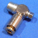 Haakse push-in koppeling ø 4 - M8 x 1,0