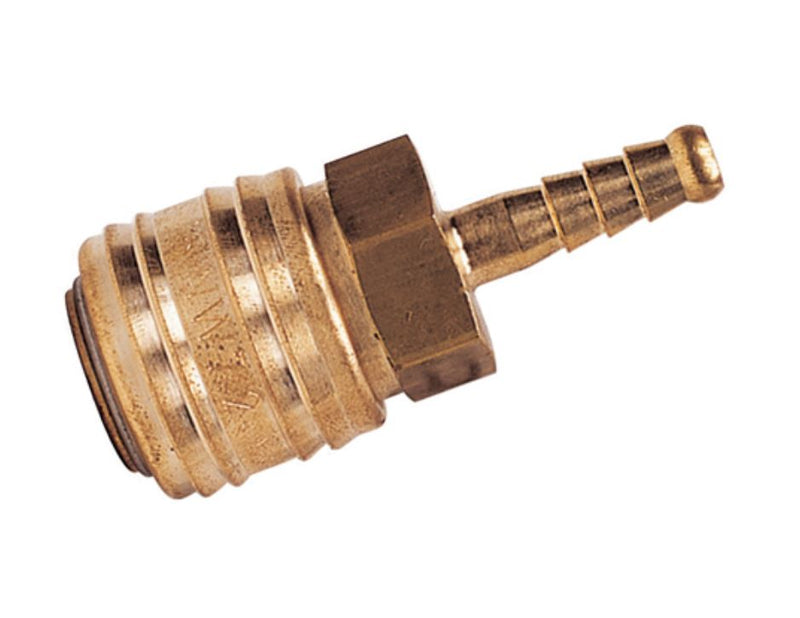 Rectus 26 quick coupling with hose tail 13mm brass