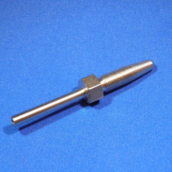 Hose tail ø4mm straight steel 8.6 (MDB)