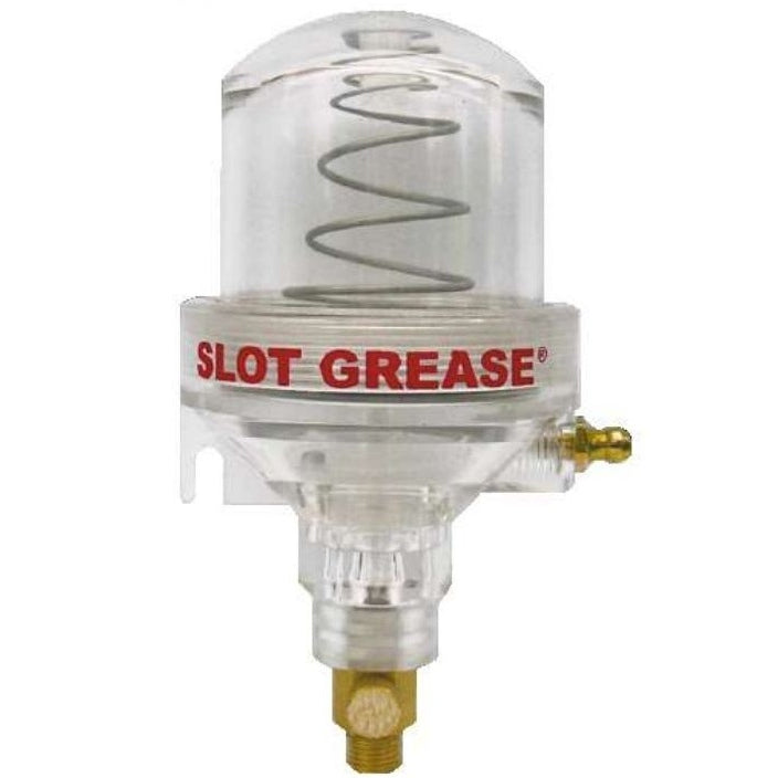Slot grease spring loaded grease pot content 100cc heavy spring M10x1