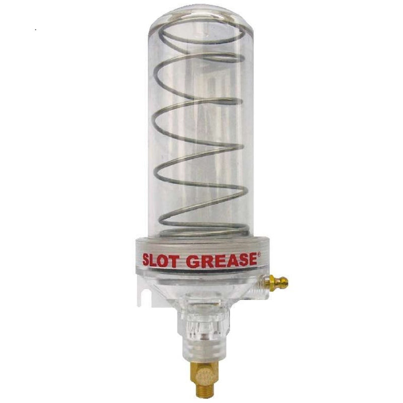 Slot grease spring loaded grease cup content 220cc heavy spring M10.1