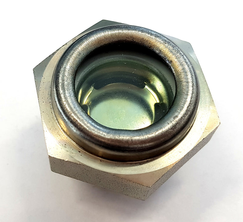 ADAMS steel oil level eye type BWS with reflector G1 1/2