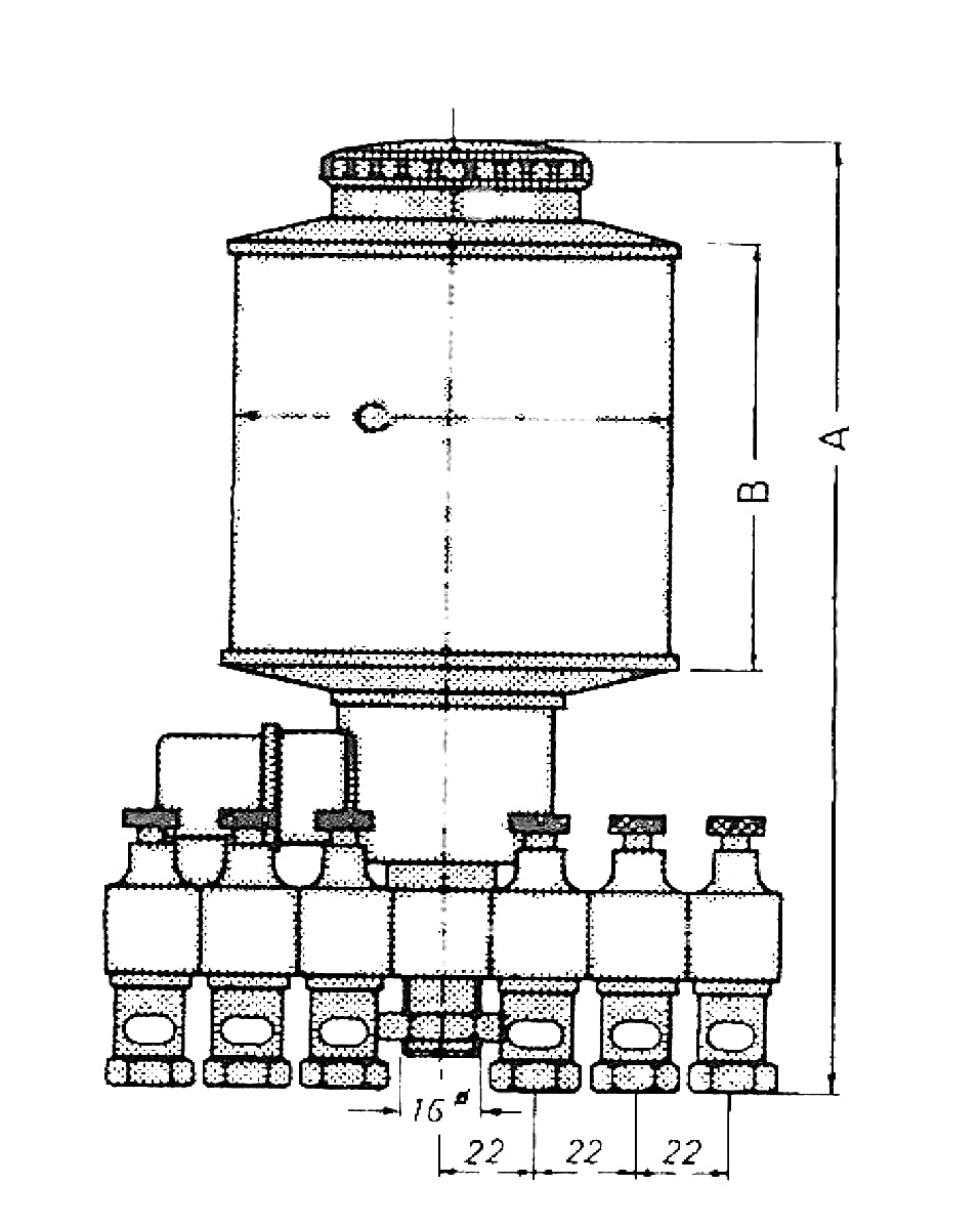 Electric oil dripper METB-3000.2 plexiglass 230V 50Hz