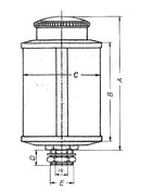Separate reservoir for OBH 500 plexiglass oil dripper