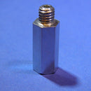 Verlengnippel M6x1, bixbui, L=26mm, zeskant